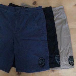 3 pair men’s metal mulisha shorts